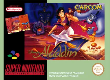 Aladdin (France) box cover front